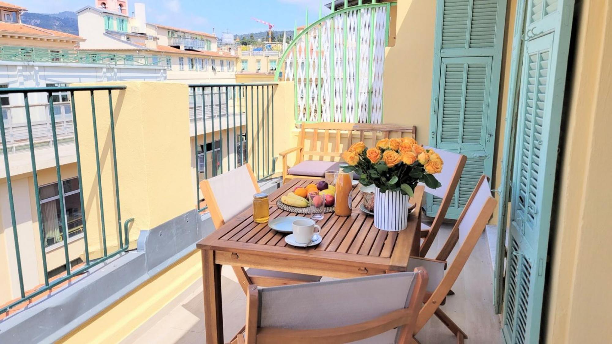 Ze Perfect Place - Opera Nice - Appartement 2 Chb - Ac - Terrasse Екстериор снимка