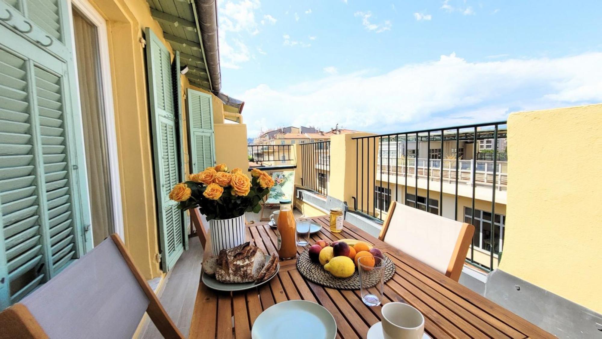 Ze Perfect Place - Opera Nice - Appartement 2 Chb - Ac - Terrasse Екстериор снимка
